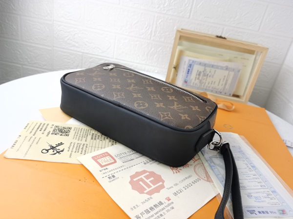 LVコピーウォレット細部ディテール